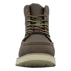 Lugz Monterey Steel Mens Flat Heel Work Boots