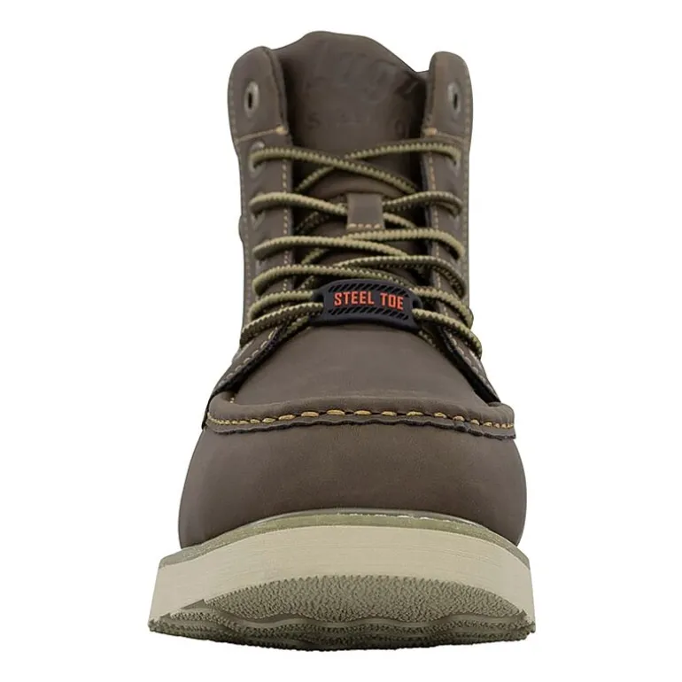 Lugz Monterey Steel Mens Flat Heel Work Boots