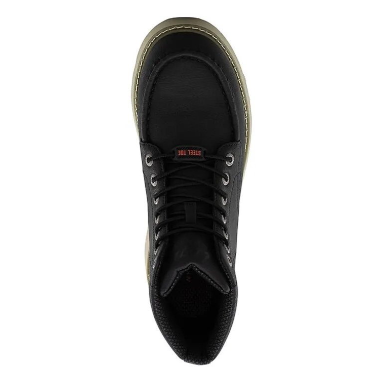 Lugz Monterey Steel Mens Flat Heel Work Boots