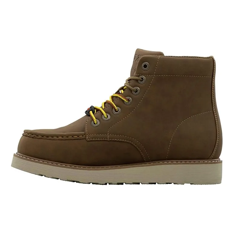 Lugz Monterey Steel Mens Flat Heel Work Boots