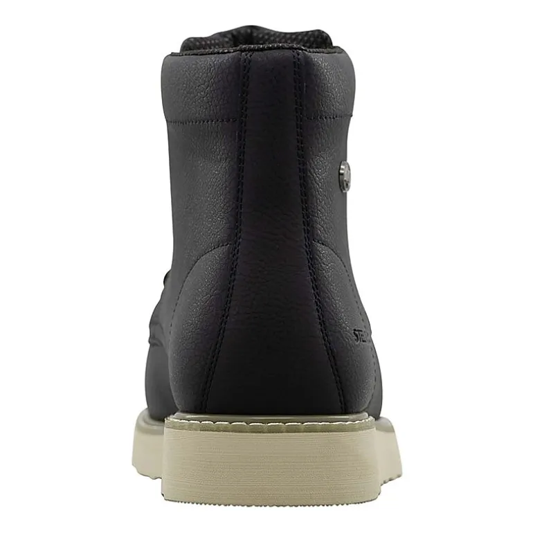 Lugz Monterey Steel Mens Flat Heel Work Boots
