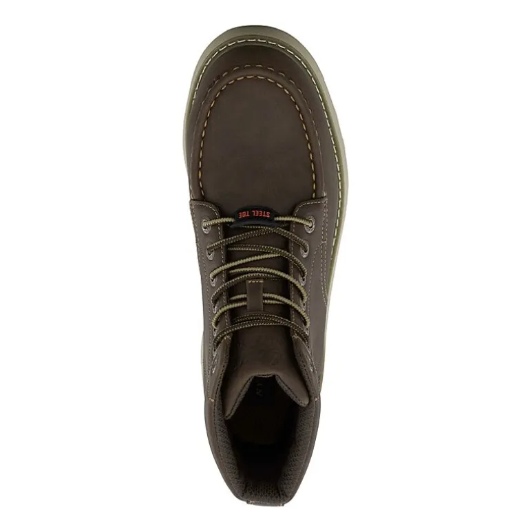 Lugz Monterey Steel Mens Flat Heel Work Boots