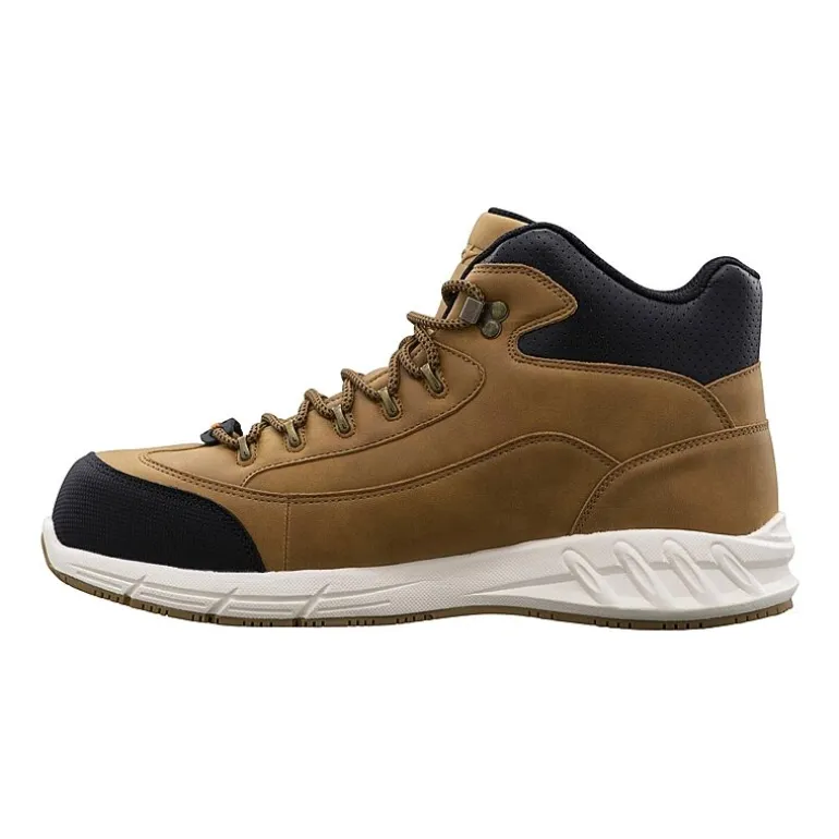 Lugz Rapid Composite Toe Mens Slip Resistant Flat Heel Work Boots