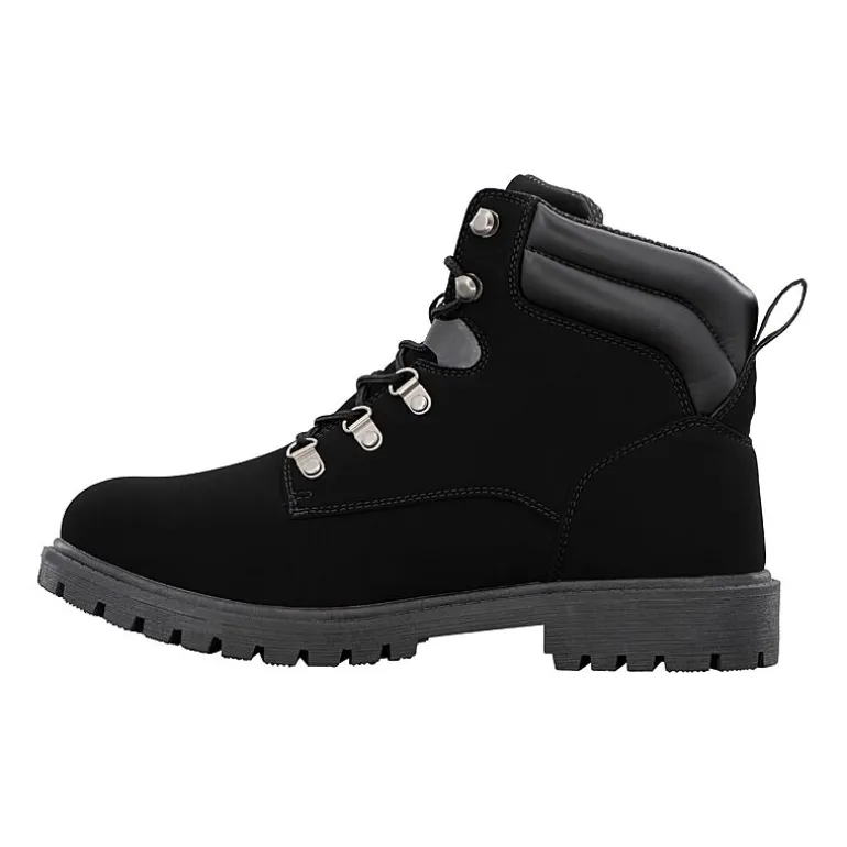 Lugz Scaffold Mens Flat Heel Lace Up Boots