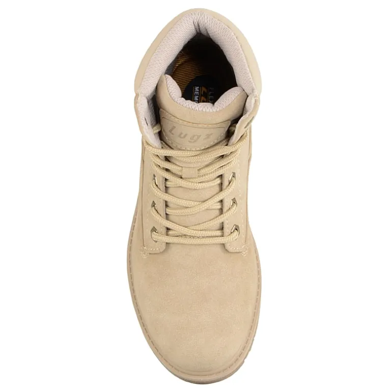 Lugz Womens Empire Hi Flat Heel Lace Up Boots