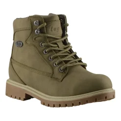 Lugz Womens Mantle Hi Flat Heel Lace Up Boots