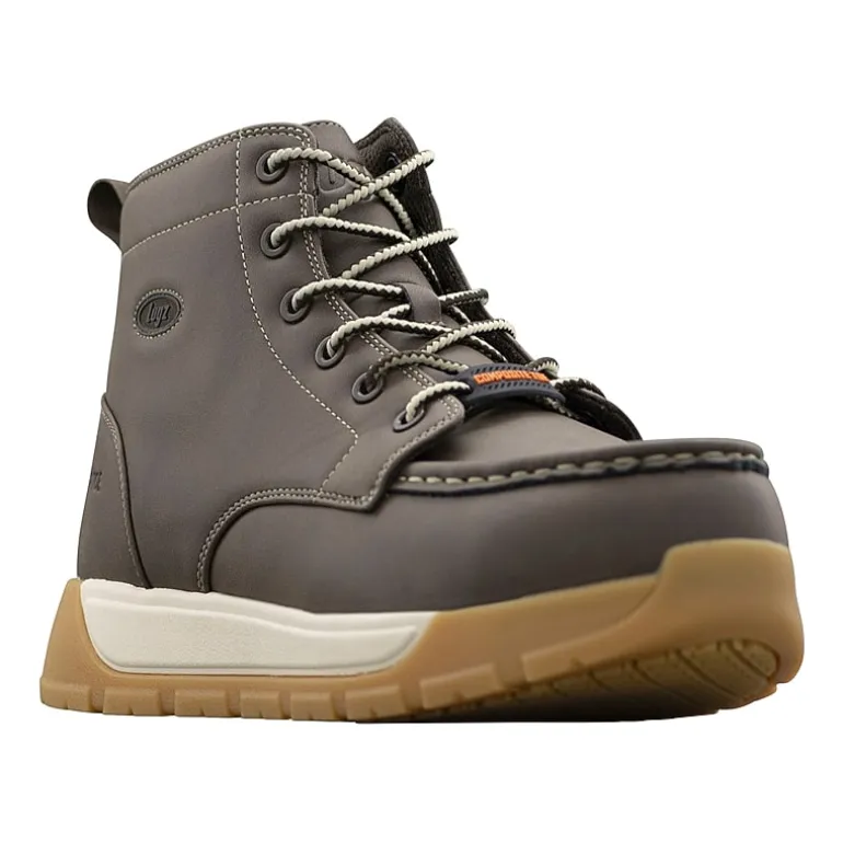 Lugz Yard LX Composite Toe Mens Slip Resistant Flat Heel Work Boots