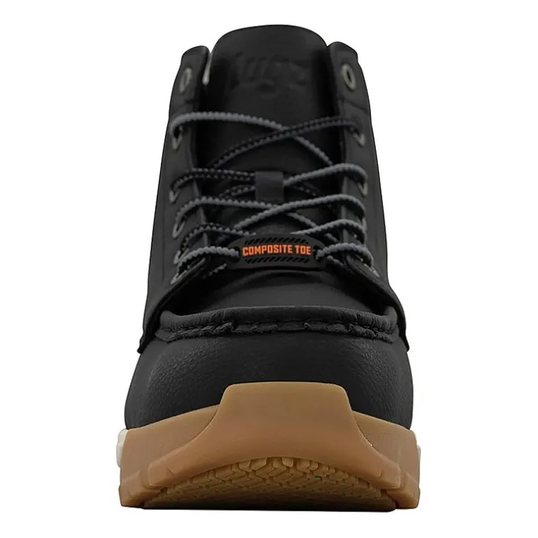 Lugz Yard LX Composite Toe Mens Slip Resistant Flat Heel Work Boots