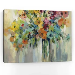 Lumaprints Cloud Of Flowers Giclee Canvas Art