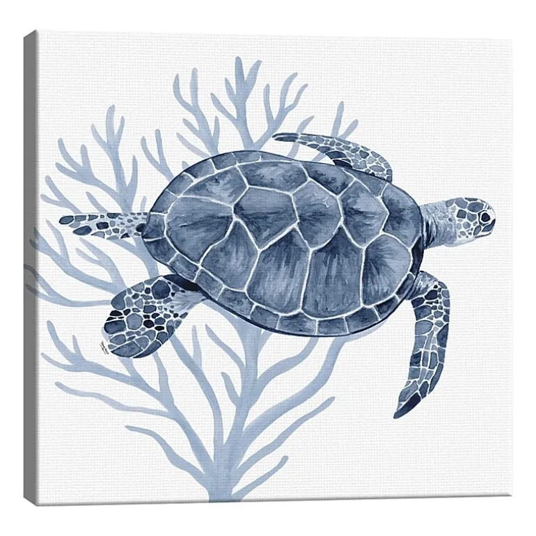 Lumaprints Deep Blue Sea Xvii Coastal Canvas Art