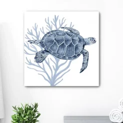 Lumaprints Deep Blue Sea Xvii Coastal Canvas Art