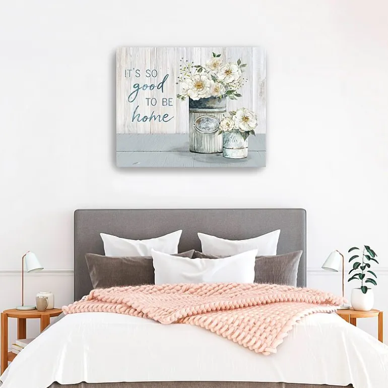 Lumaprints Good To Be Home Canvas Art