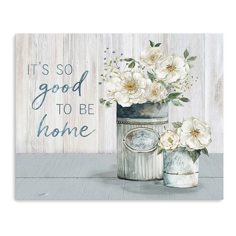 Lumaprints Good To Be Home Canvas Art