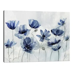Lumaprints Indigo Spring Awakening Canvas Art