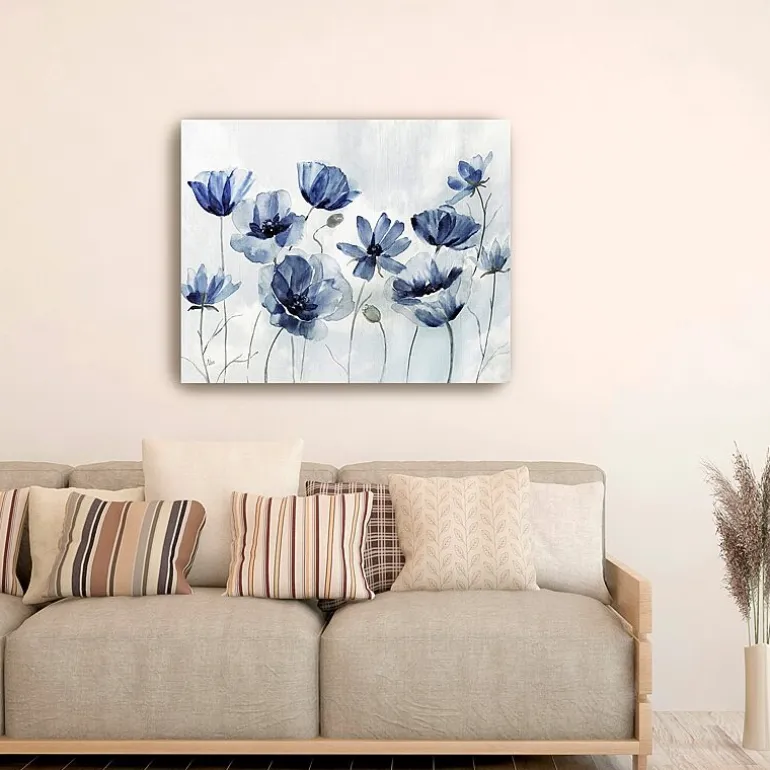 Lumaprints Indigo Spring Awakening Canvas Art