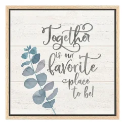Lumaprints Inspiration - Together Framed Canvas Art