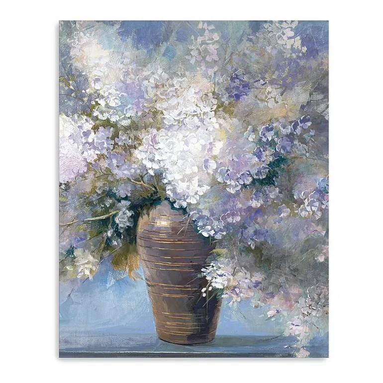 Lumaprints Lavender Explosion Canvas Art
