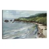 Lumaprints Seaside Cliffs Canvas Giclee Canvas Art