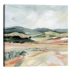 Lumaprints Vermillion Landscape I Canvas Giclee Canvas Art