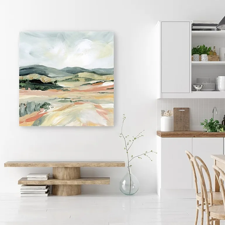 Lumaprints Vermillion Landscape I Canvas Giclee Canvas Art