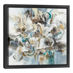 Lumaprints 22" X 22" Gia Floating Framed Canvas Art