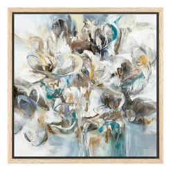 Lumaprints 22" X 22" Gia Floating Framed Canvas Art