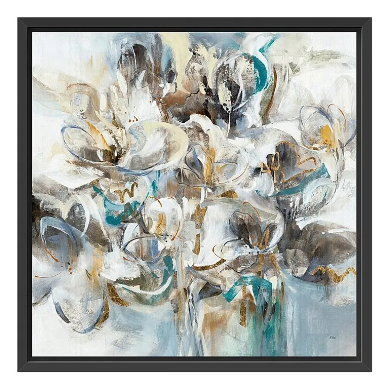 Lumaprints 22" X 22" Gia Floating Framed Canvas Art