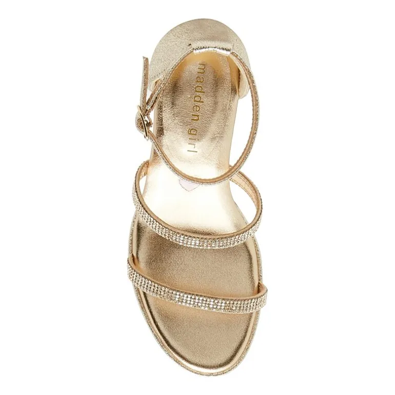 Madden Girl Sidra Little & Big Kid Girls Round Open Toe Block Heel Pumps