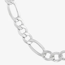 Made in Italy Mens 10K Gold 22 Inch Link Necklace