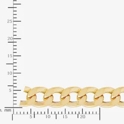 Made In Italy Mens 10K Yellow Gold 22