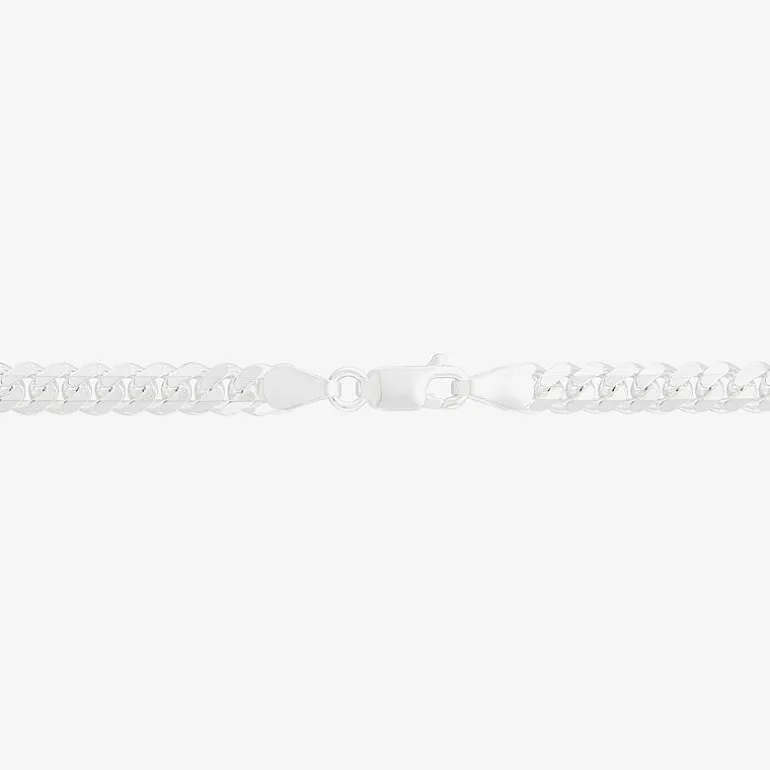Made in Italy Mens Sterling Silver 20 Inch Curb Chain Necklace