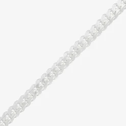 Made in Italy Mens Sterling Silver 20 Inch Curb Chain Necklace