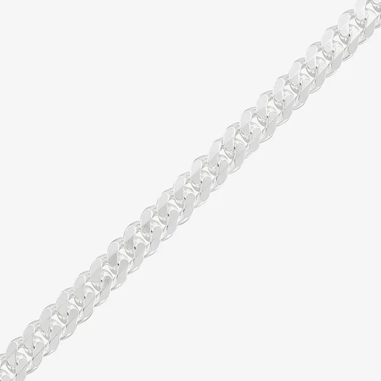 Made in Italy Mens Sterling Silver 20 Inch Curb Chain Necklace