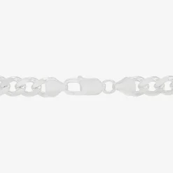 Made in Italy Mens Sterling Silver 24 Inch Figaro Chain Necklace