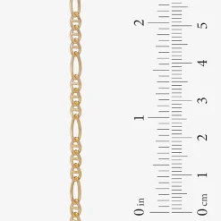 Made in Italy Unisex Adult 14K Gold 20 Inch Link Chain Necklace