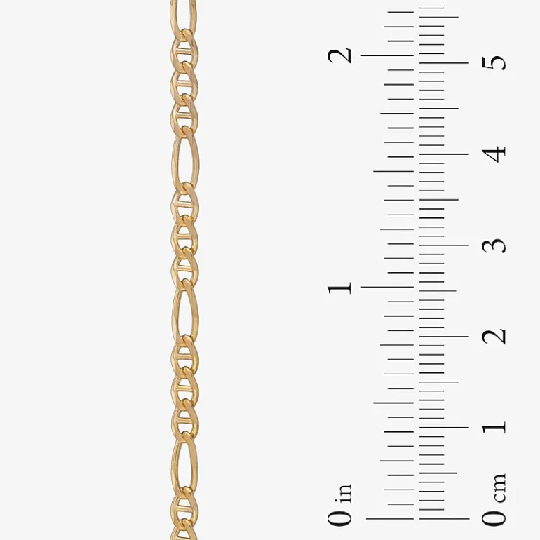 Made in Italy Unisex Adult 14K Gold 20 Inch Link Chain Necklace