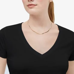 Made in Italy Unisex Adult 14K Gold 18 Inch Herringbone Chain Necklace