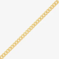 Made in Italy Unisex Adult 10K Gold 22 Inch Curb Chain Necklace