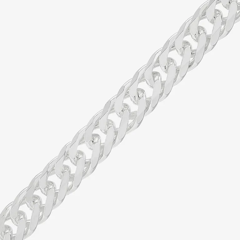 Made in Italy Unisex Adult Sterling Silver 24 Inch Cuban Chain Necklace