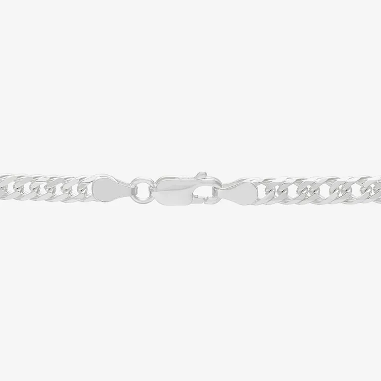 Made in Italy Unisex Adult Sterling Silver 24 Inch Cuban Chain Necklace