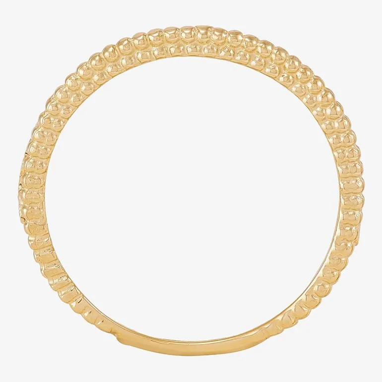 Made in Italy Womens 20.5MM 14K Gold Band