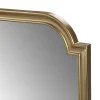 Madison Park 38 Adelaide Gold Scalloped Wood Wall Mount Rectangular Wall Mirror