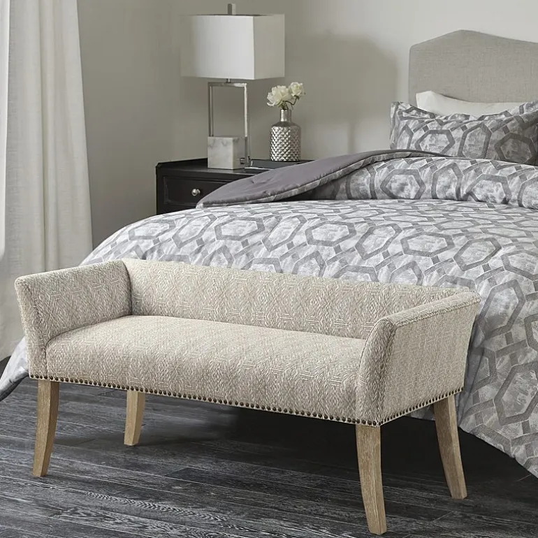 Madison Park Antonio Upholstered Bench