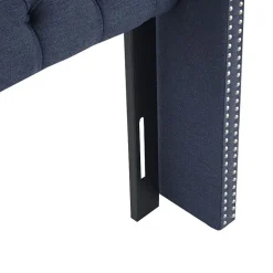 Madison Park Baldwin Queen Upholstered Tufted Headboard