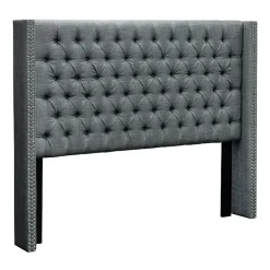 Madison Park Baldwin Queen Upholstered Tufted Headboard