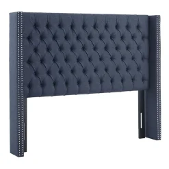 Madison Park Baldwin Queen Upholstered Tufted Headboard