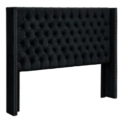 Madison Park Baldwin Queen Upholstered Tufted Headboard