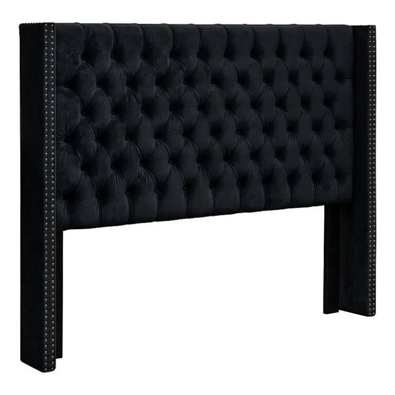 Madison Park Baldwin Queen Upholstered Tufted Headboard