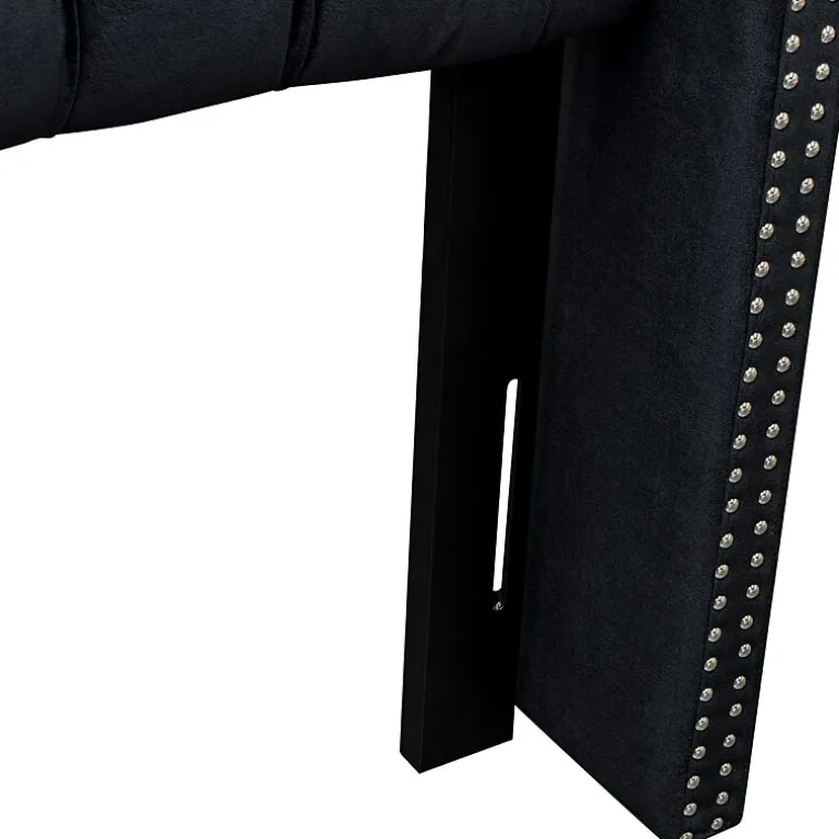 Madison Park Baldwin Queen Upholstered Tufted Headboard