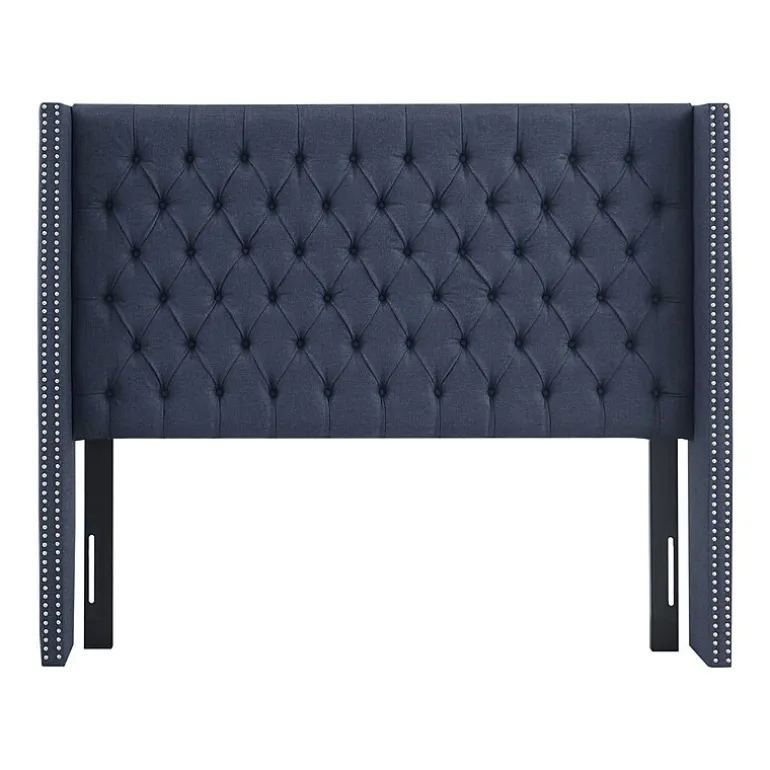 Madison Park Baldwin Queen Upholstered Tufted Headboard